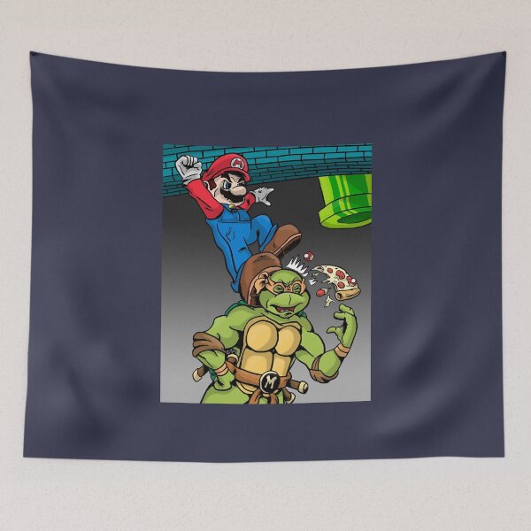 Item preview, Turtle vs. Plumber designed and sold by blacksnowcomics.