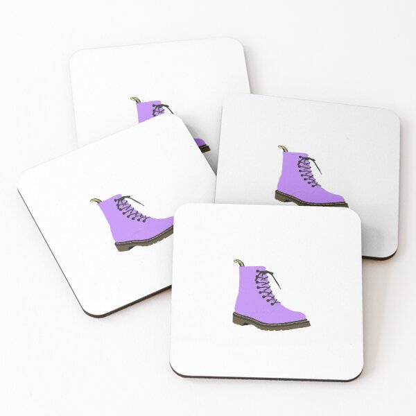 Item preview, Purple Doc Martens Boots designed and sold by creativeloft.