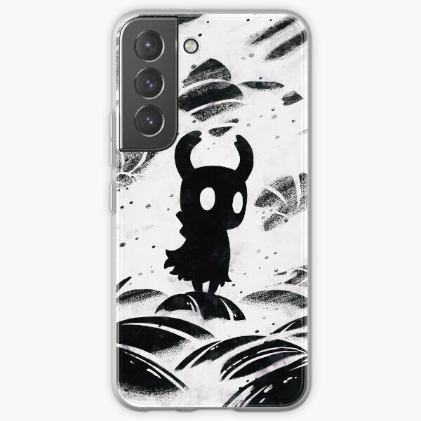 Black and White Hollow Knight Samsung Galaxy Soft Case