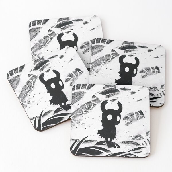 Item preview, Black and White Hollow Knight designed and sold by Saikishop.