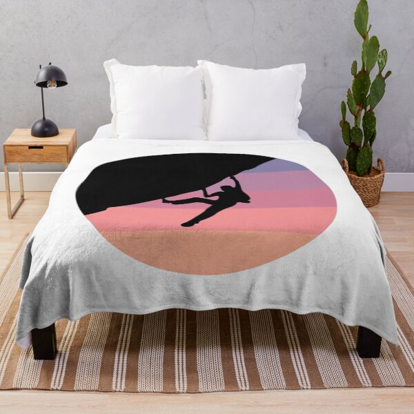 Item preview, Escalada En Roca Búlder Retro Atardecer - Sunset Pink designed and sold by Seth's Tees.