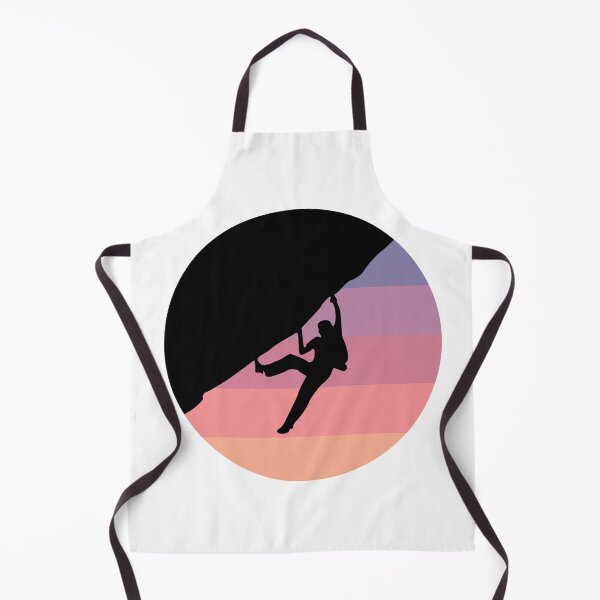 Item preview, Escalada En Roca Búlder Retro Atardecer - Sunset Pink designed and sold by Seth's Tees.