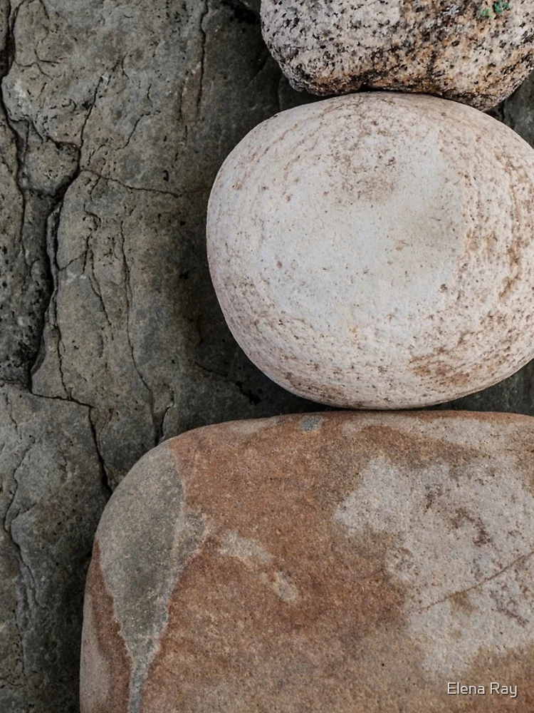 Thumbnail 4 of 4, iPhone Case, Zen Rocks designed and sold by Elena Ray.