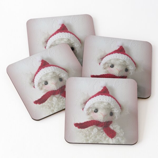 Item preview, Handmade bears from Teddy Bear Orphans, Christmas Lamb designed and sold by Teddy Bear Orphans .