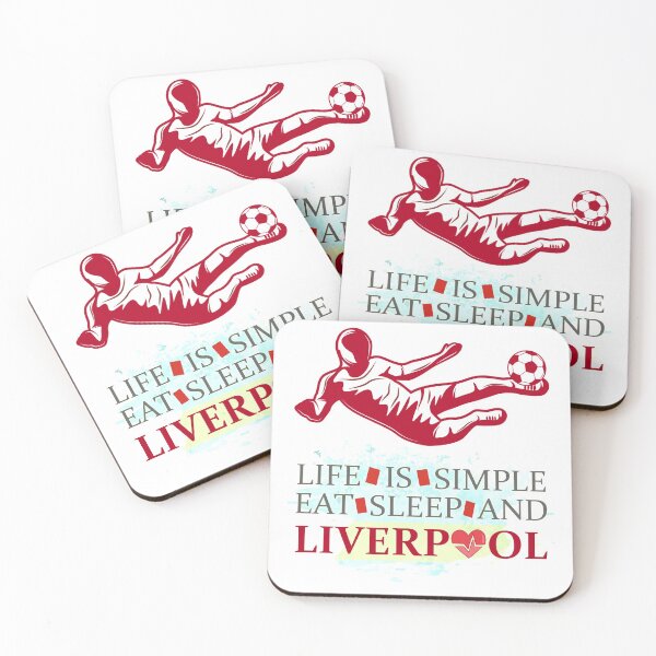 Item preview, Life Is Simple Eat Sleep Liverpool  designed and sold by smallcatvn.