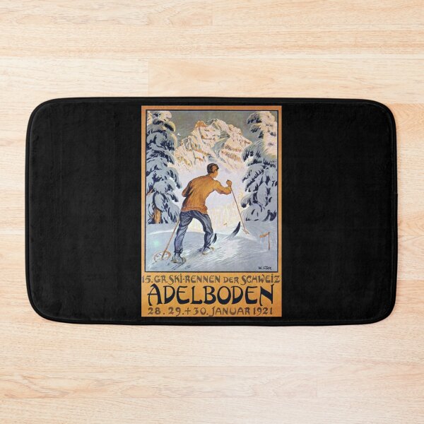 Item preview, retro classic Adelboden poster designed and sold by CorasPosters.