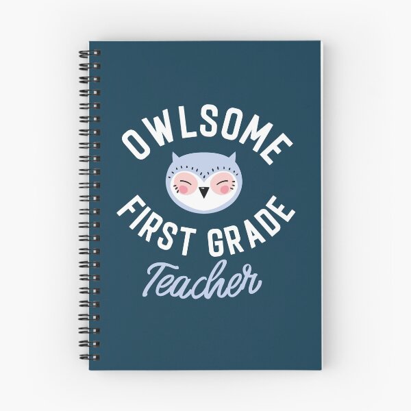 Item preview, Owlsome First Grade Teacher Pun - Funny Gift Idea designed and sold by betternotes.