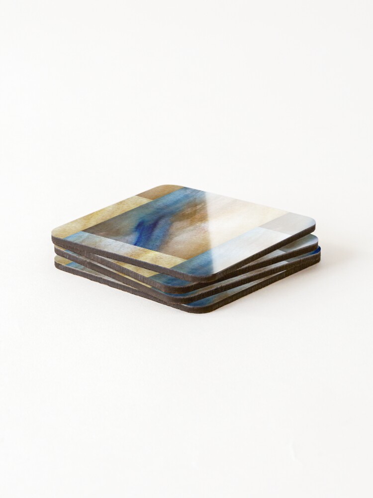 Thumbnail 4 of 5, Coasters (Set of 4), Abstract #6 designed and sold by shine21.