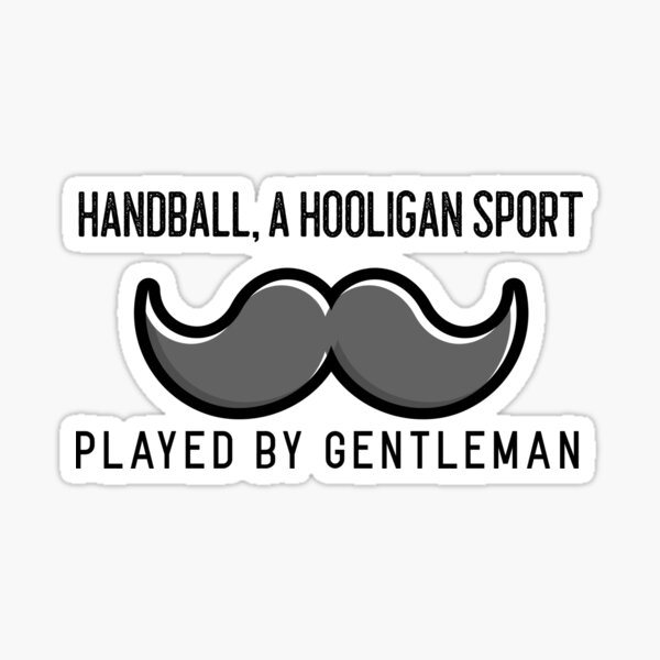 Item preview, Funny Handball Moustache design designed and sold by BigJackTees.
