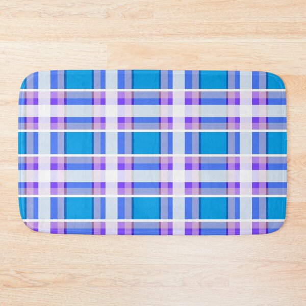 Item preview, Plaid, Blue and Gray 0771 designed and sold by Sharon Schwalbe.