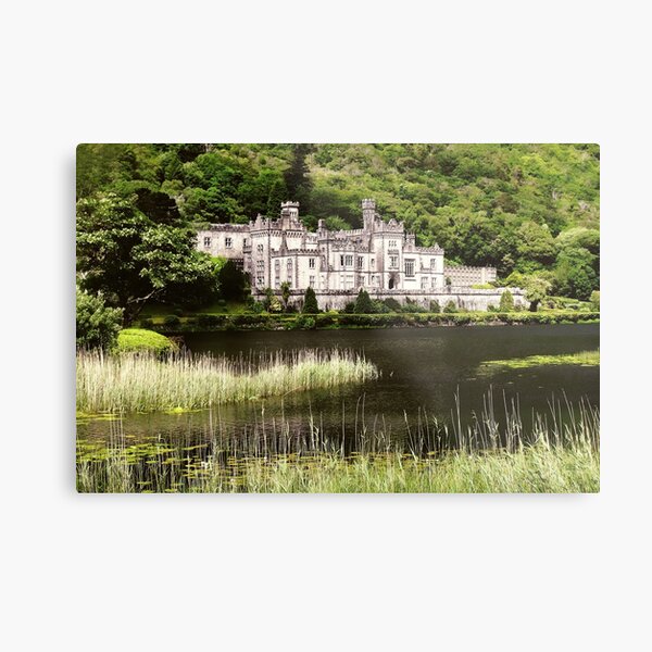 Kylemore Abbey Victorian Ireland Metal Print