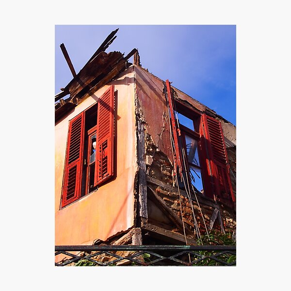 Item preview, Red shutters designed and sold by bourboulithra.