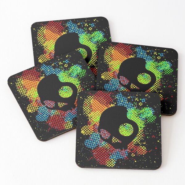 Item preview,  skull art of color drops designed and sold by 42youbest.