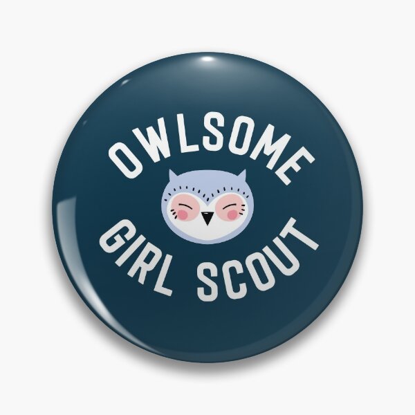 Item preview, Owlsome Girl Scout Pun - Funny Gift Idea designed and sold by betternotes.