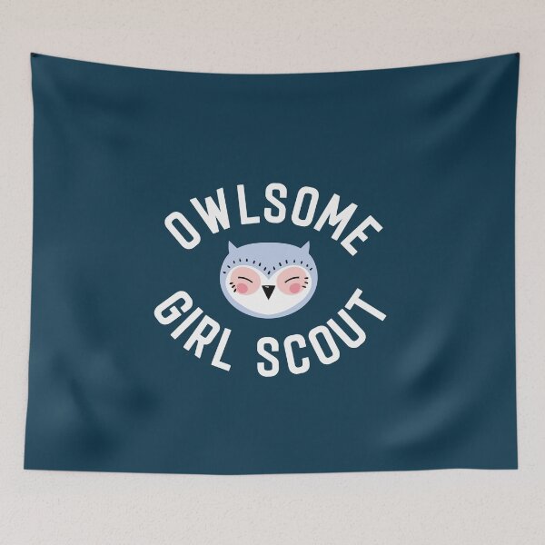 Item preview, Owlsome Girl Scout Pun - Funny Gift Idea designed and sold by betternotes.
