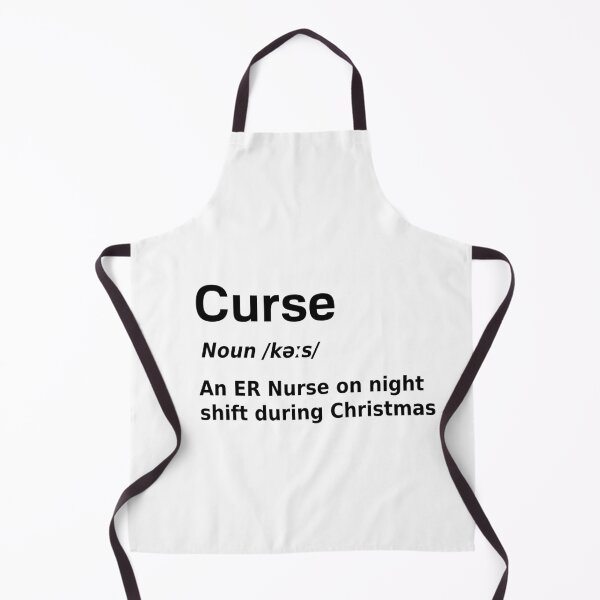 Item preview, Christmas Nurse Curse Definition Funny designed and sold by fantasticpud.