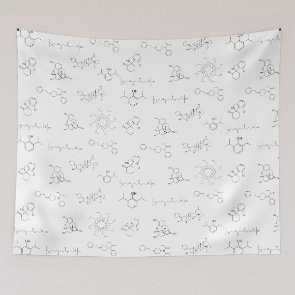Item preview, Anesthesia / Anaesthesia Drug Structure designed and sold by VersiMerch.