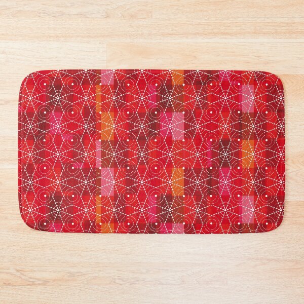 Item preview, Stars on a red checkerboard pattern designed and sold by BeerenStark.