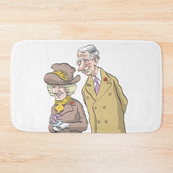 Royals, Charles and Camilla Bath Mat