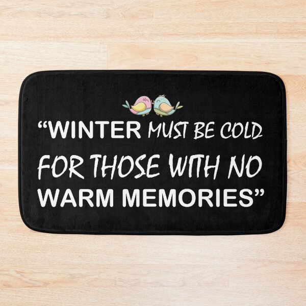 Item preview, Winter Qoute Design designed and sold by Hasnat Hameed.