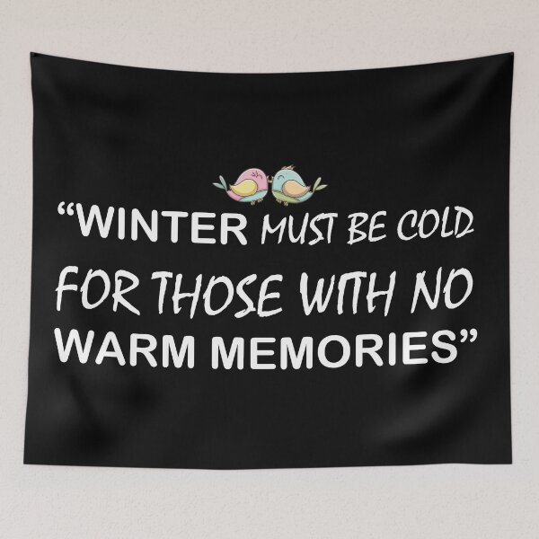 Item preview, Winter Qoute Design designed and sold by Hasnat Hameed.