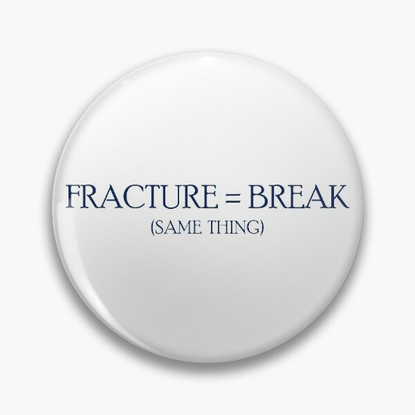 Item preview, fracture equals break (same thing) designed and sold by milesromney.