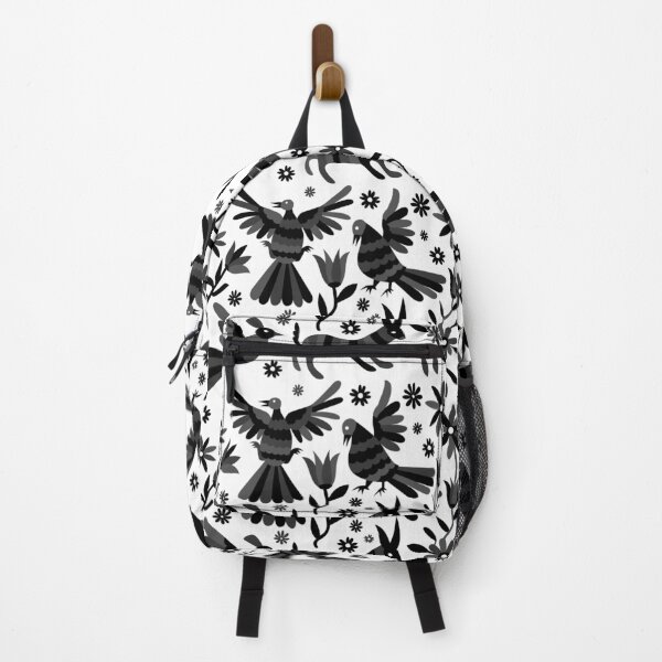 Item preview, otomi, black otomi texture, mexican otomi, mexican art, mexican craft, mexican folk, otomi texture, mexican pattern, flowers, birds, animals, black designed and sold by Terevela.