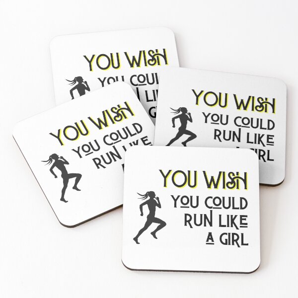 Item preview, You wish you could run like a girl designed and sold by TheGreenGoat.