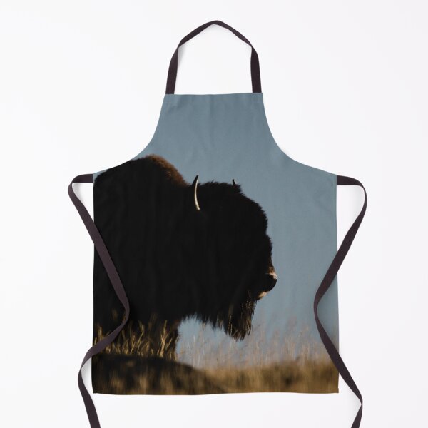 Artikelvorschau, Bison schaut über die Prärie entworfen und verkauft von Zurickdesigns.