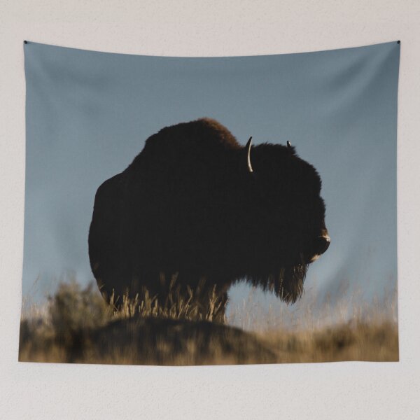 Item preview, Bison Looking Over the Prairie designed and sold by Zurickdesigns.