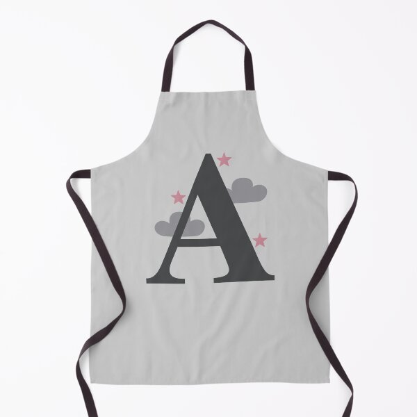 Item preview, Pink Stars & Clouds - Personalised A Name, Initial, Monogram designed and sold by CocoandDaisy.
