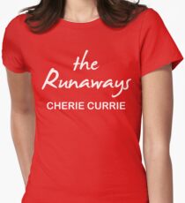 The Runaways Cherie Currie Women's Fitted T-Shirt