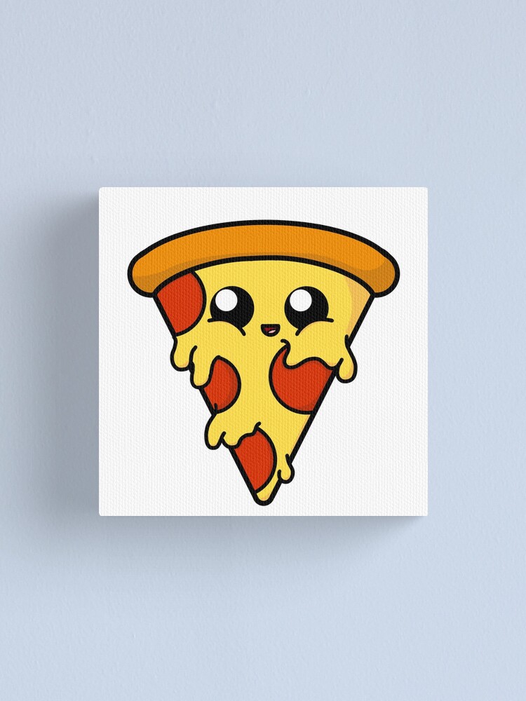 Cute Cartoon Pizza Character - Stock Image - Everypixel