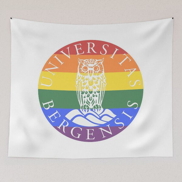 Item preview, University of Bergen rainbow logo designed and sold by mariatorg.