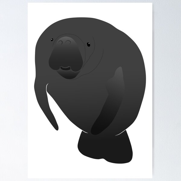 Item preview, Manatee designed and sold by The Sleepy Monito.