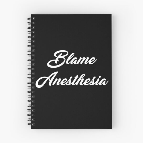 Item preview, Blame Anesthesia designed and sold by VersiMerch.