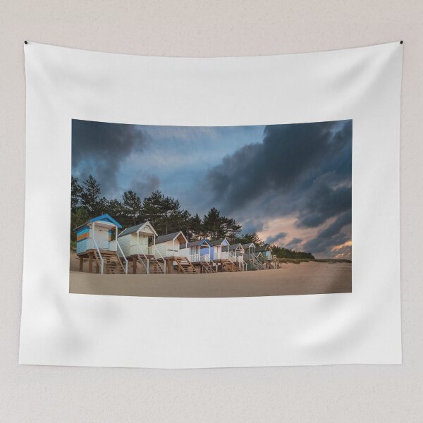 Item preview, Wells-next-the-sea beach huts designed and sold by dp-images.