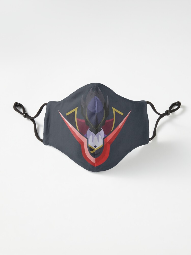 Code Geass Zero Mask By Digitalaurora Redbubble