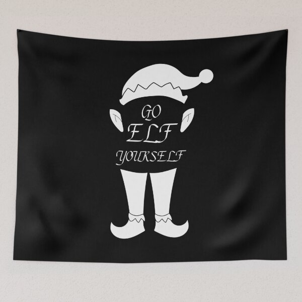 Item preview, "Go Elf yourself" Funny Elf Christmas designed and sold by AshzShop.