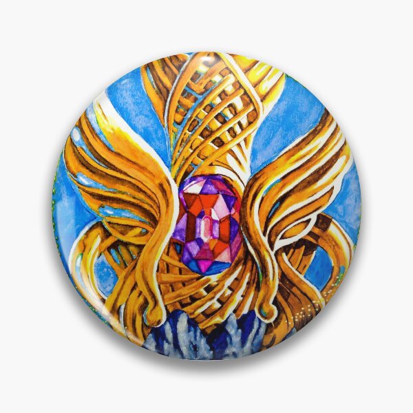 Item preview, She-Ra's Crystal Castle Watercolor Painting designed and sold by PatWArt.