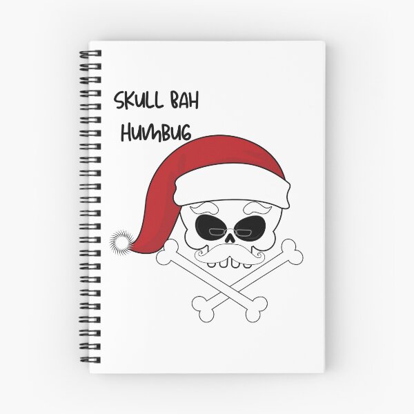 Item preview, Skull Bah Humbug Christmas,Funny Santa,Sleeveless Top,Christmas Skull designed and sold by piskwi.