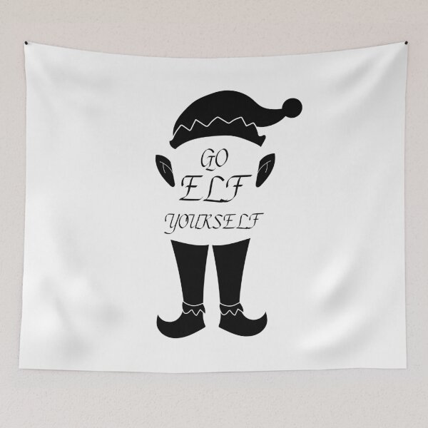 Item preview, "Go Elf yourself" Funny Elf Christmas designed and sold by AshzShop.
