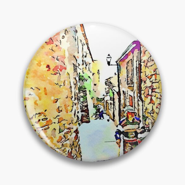 Item preview, Vatolla: man with red bucket in the alley designed and sold by Giuseppe Cocco.