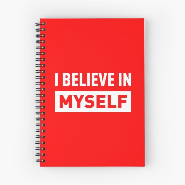 Item preview, I BELIEVE IN MYSELF (White Version/Red BG) designed and sold by FilipeFerreira.