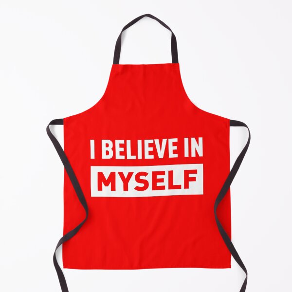 Item preview, I BELIEVE IN MYSELF (White Version/Red BG) designed and sold by FilipeFerreira.