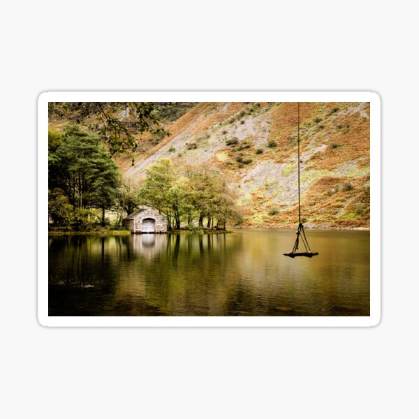 Item preview, Boathouse on Wastwater designed and sold by Roz Goodman.
