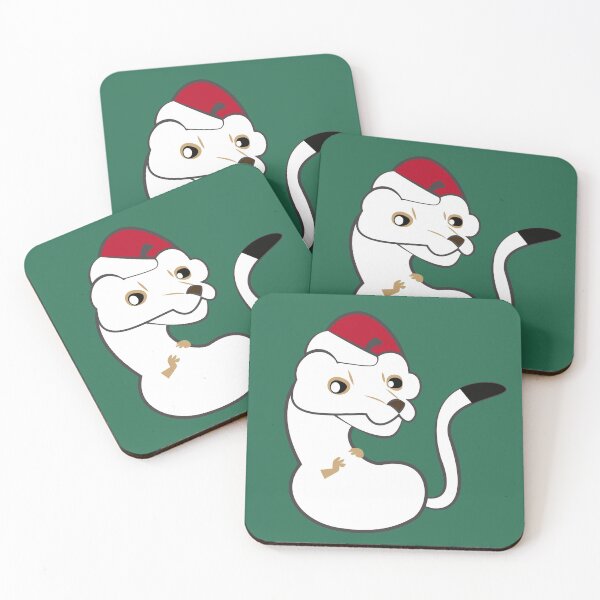 Artikelvorschau, Elf Stoat Xmas Green entworfen und verkauft von belettelepink.