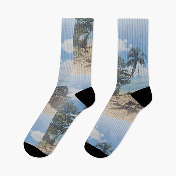 Item preview, Palm tree by the ocean in paradise  designed and sold by Worranarin.