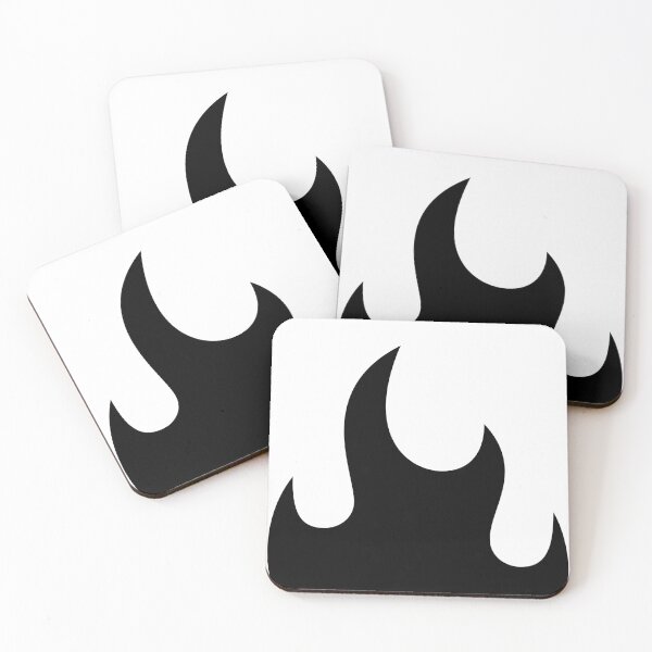 Item preview, Blazing Black Flames designed and sold by Dator.