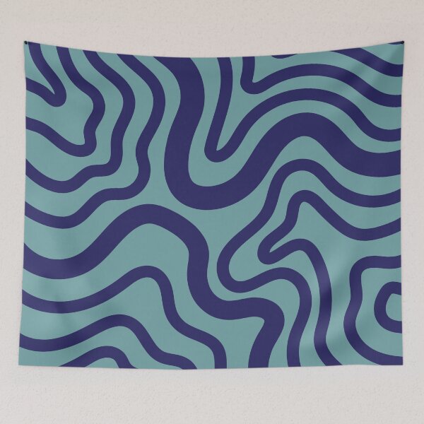 Item preview, Blue lines on blue designed and sold by nkprs.